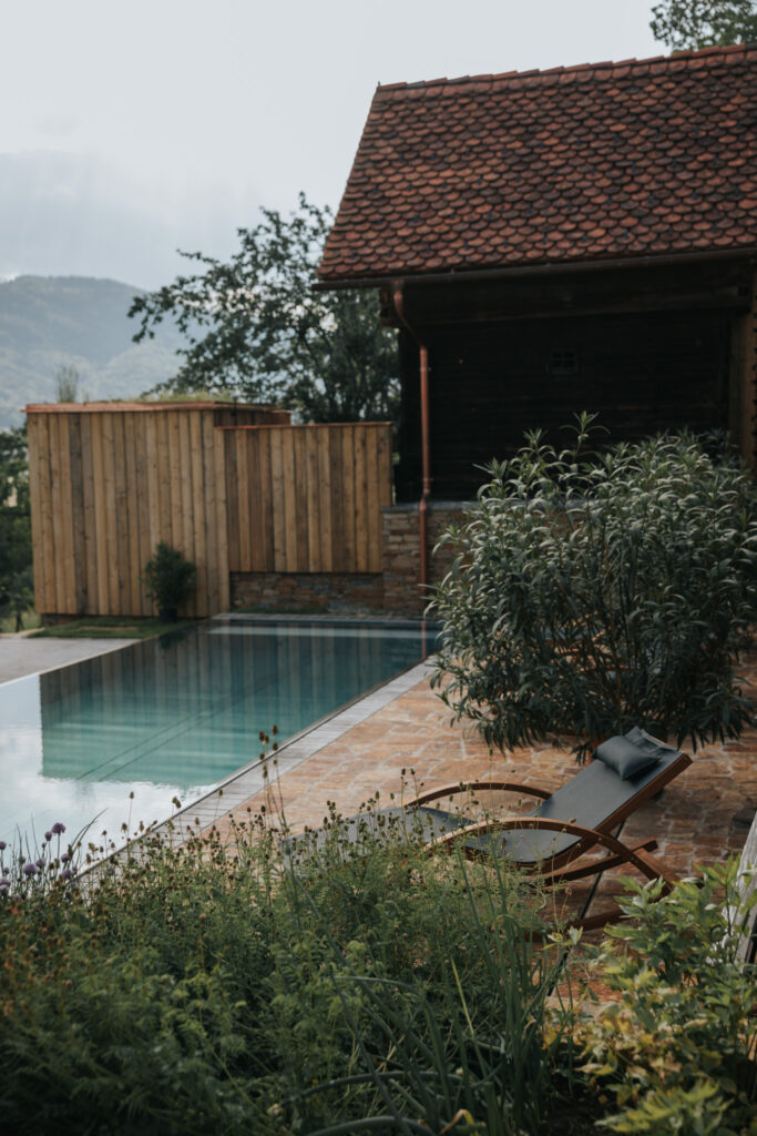 Ferienhaus mit Pool und Sauna - Am Wildbachberg