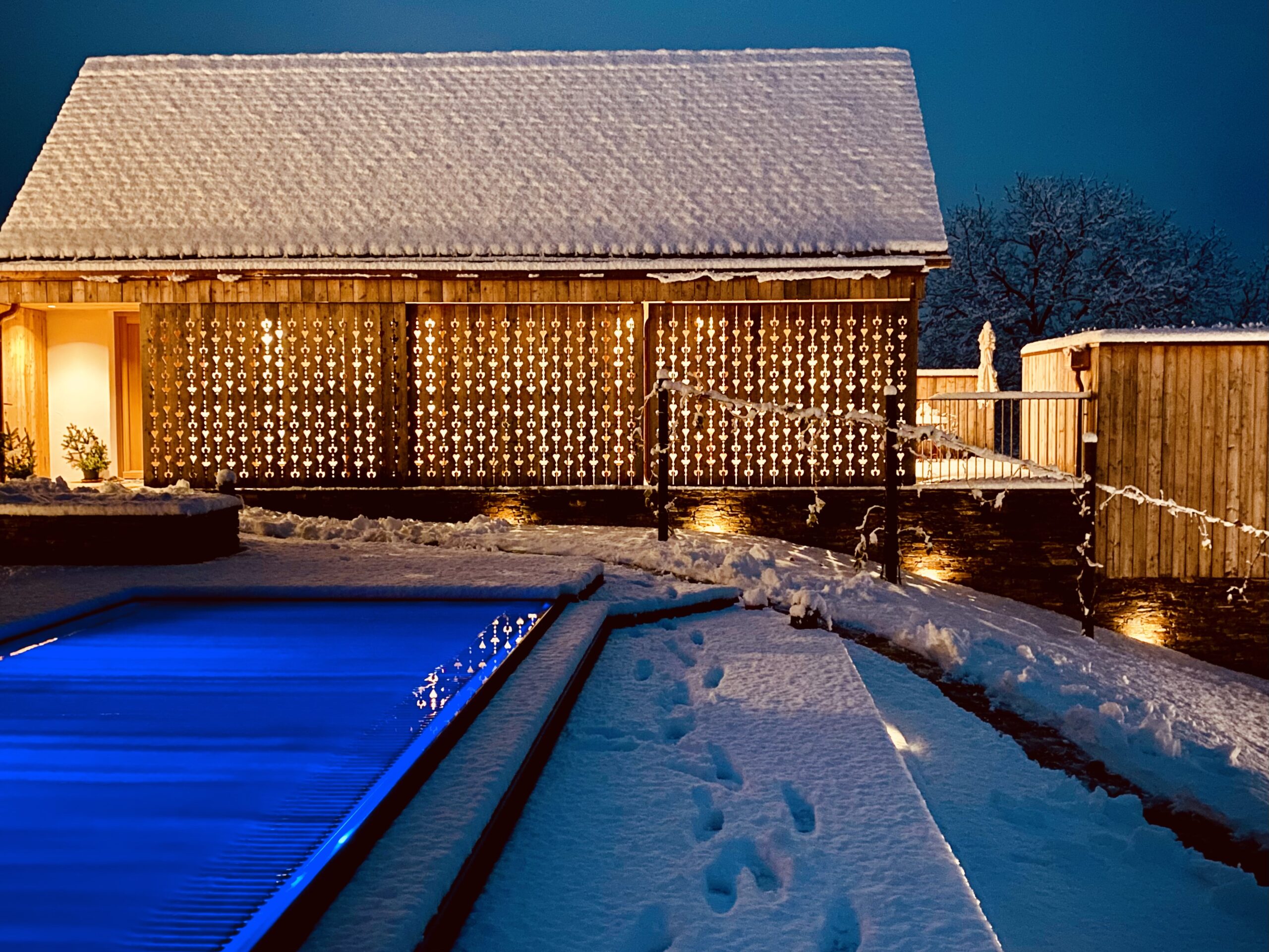 Ferienhaus Am Wildbachberg im Winter