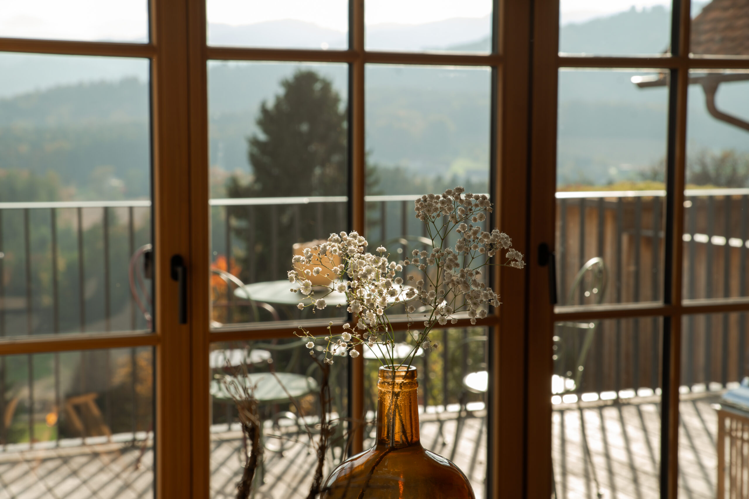 Terrasse mit Ausblick