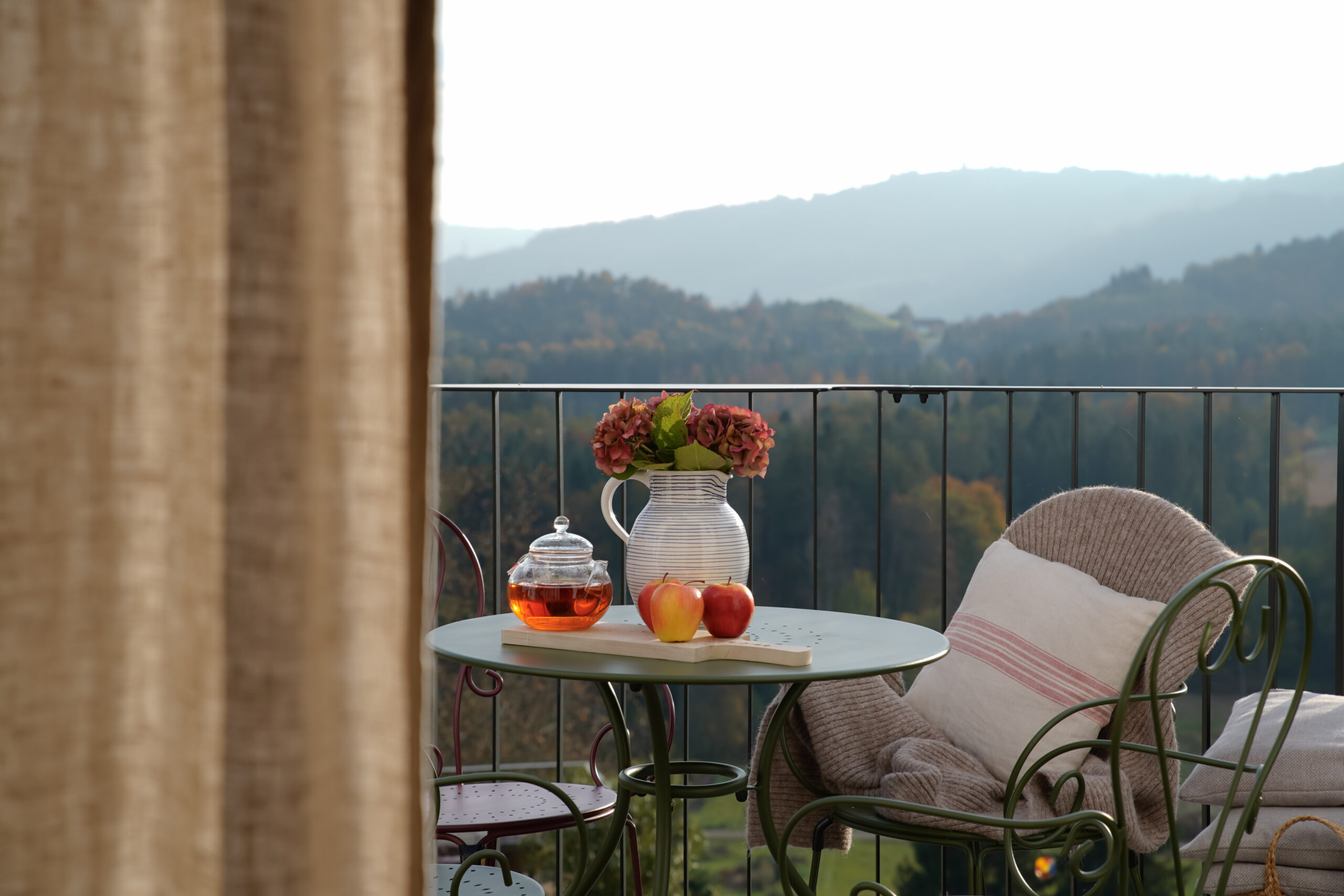 Terrasse mit Ausblick